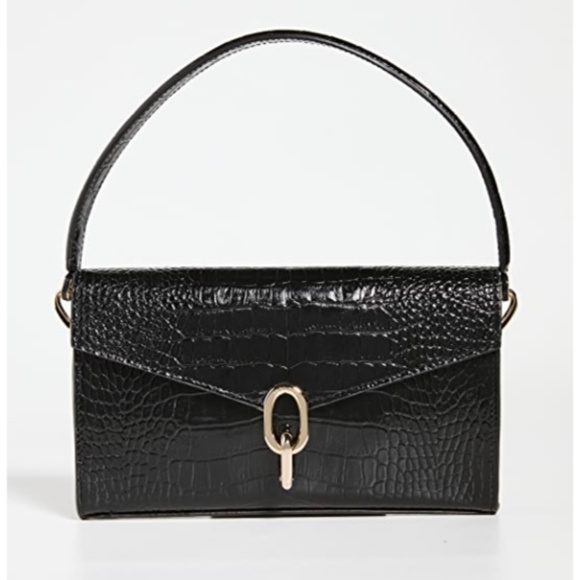 Anine Bing Handbags - ANINE BING Colette Bag - Black Croc (NWT)
